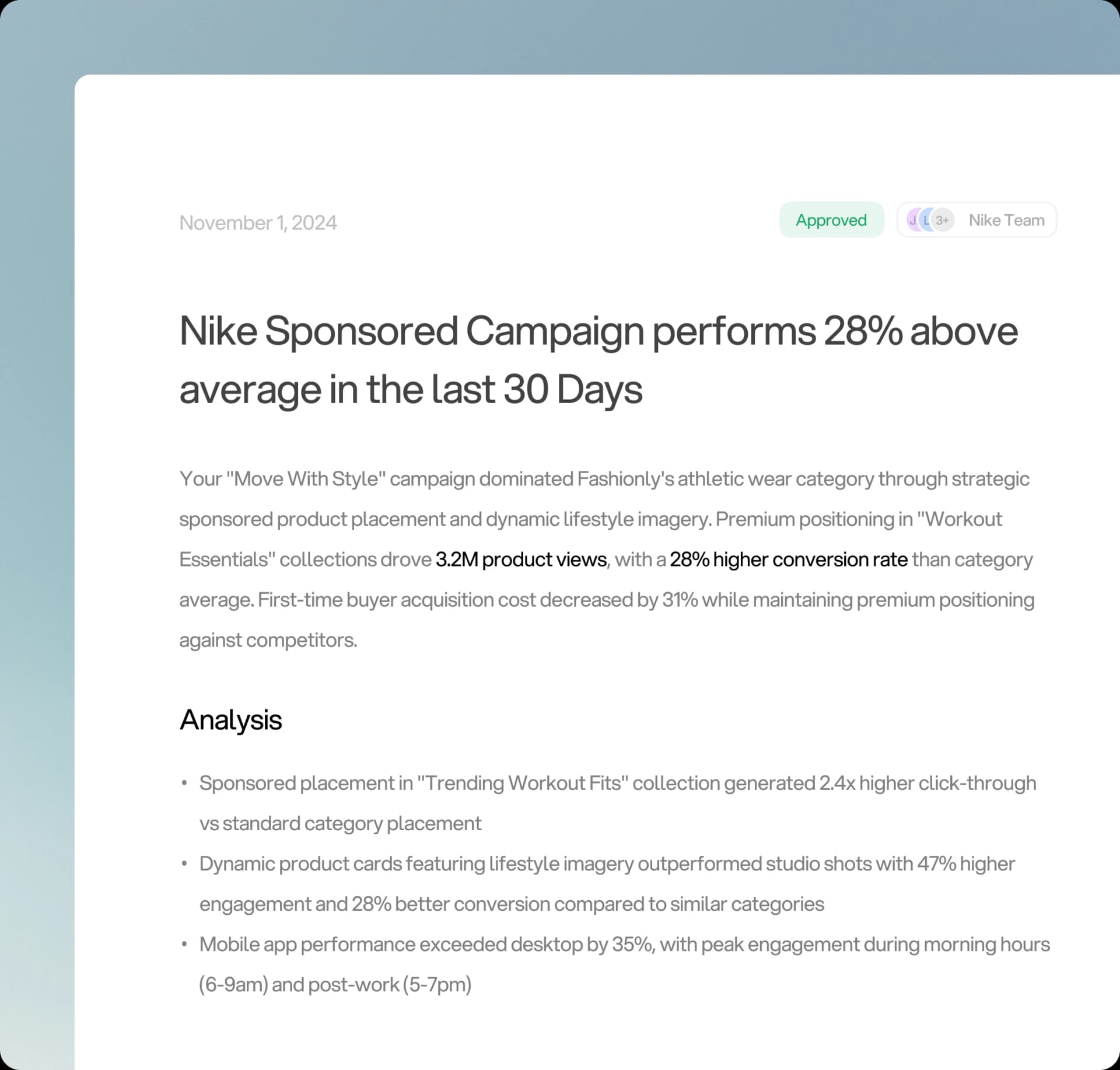 Automated insurance reports delivered on schedule
