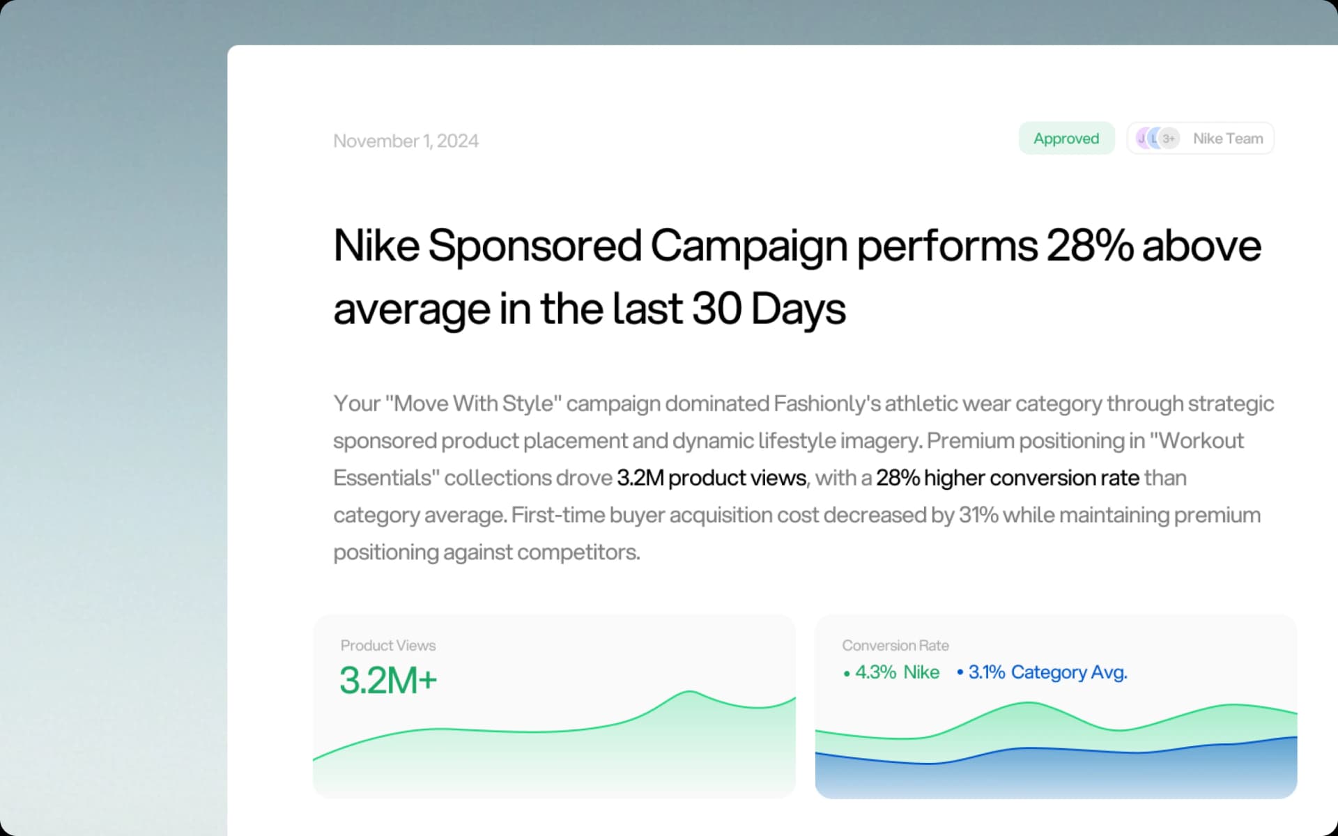 Free your analytics team for strategic work.